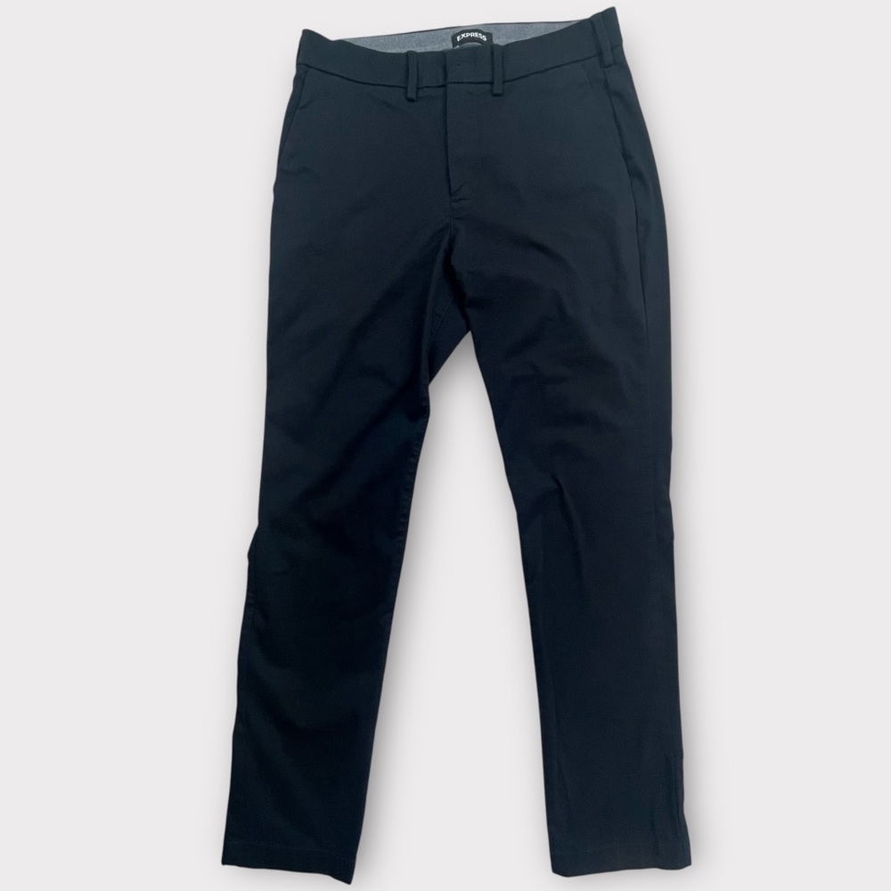 Express Women’s Slim Hyper Stretch Dress Pants Black Size 30x32